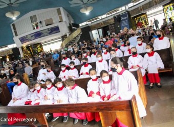 Missa dos coroinhas em Ação de Graças pelo ano de 2021