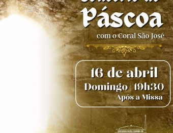 Coral São José apresenta o Concerto de Páscoa no Santuário Perpétuo Socorro, em Curitiba