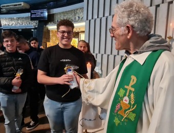 Santuário Perpétuo Socorro fica repleto de fiéis e devotos na Missa do Vestibulando