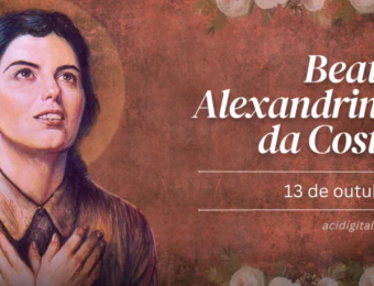 Hoje é celebrada a beata Alexandrina da Costa, que viveu a paixão de Cristo