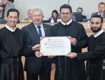 Santuário Nossa Senhora do Perpétuo Socorro é homenageado na Câmara Municipal de Curitiba, em comemoração aos 25 anos de elevação à categoria de Santuário