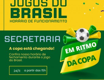Copa do Mundo 2022: Secretaria do Santuário terá horário de funcionamento diferente na estreia do Brasil nesta quinta-feira