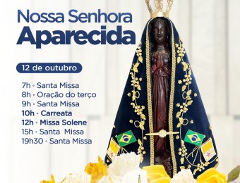 Santuário Perpétuo Socorro têm programação especial para comemoração da Padroeira do Brasil, confira a programação no Alto da Glória