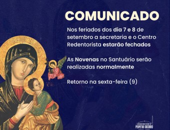 Feriado prolongado em Curitiba: Recesso da Secretaria do Santuário e o Centro Redentorista (CRSA)