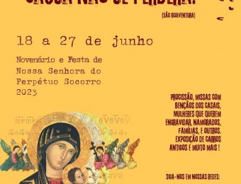 Santuário lança a Festa e Novenário de Nossa Senhora do Perpétuo Socorro 2023