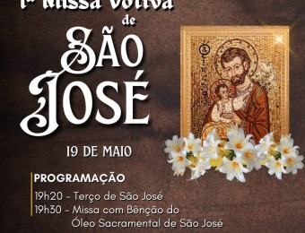 Santuário promove 1ª Missa Votiva a São José