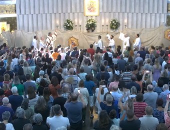 Devoção e fé marcam missa em louvor a São José no Alto da Glória