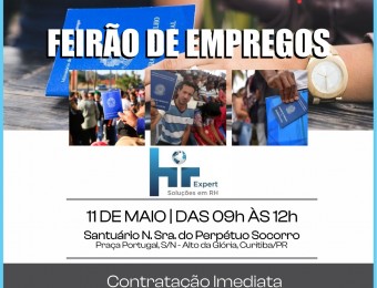 Santuário Perpétuo Socorro promove feirão de emprego em Curitiba