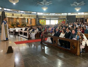 Casamento comunitário marca o aniversário do Santuário Perpétuo Socorro e a festa da Padroeira em Curitiba