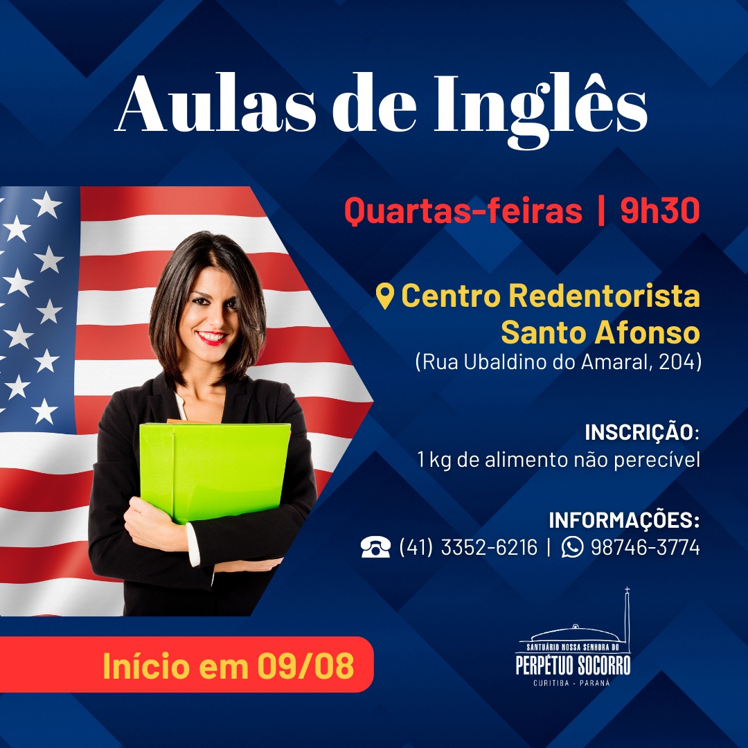 Aulas de inglês